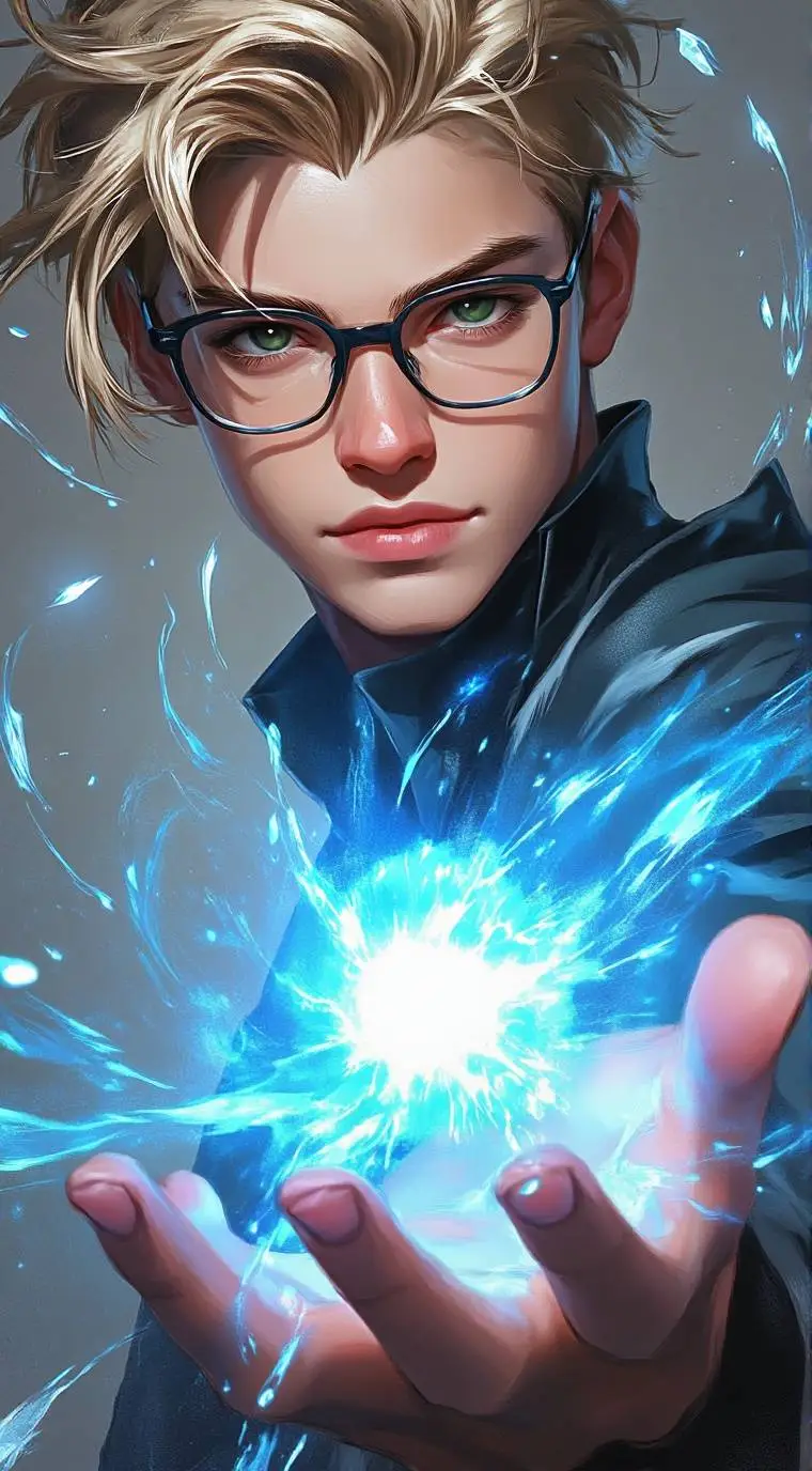 ai character: Lake background