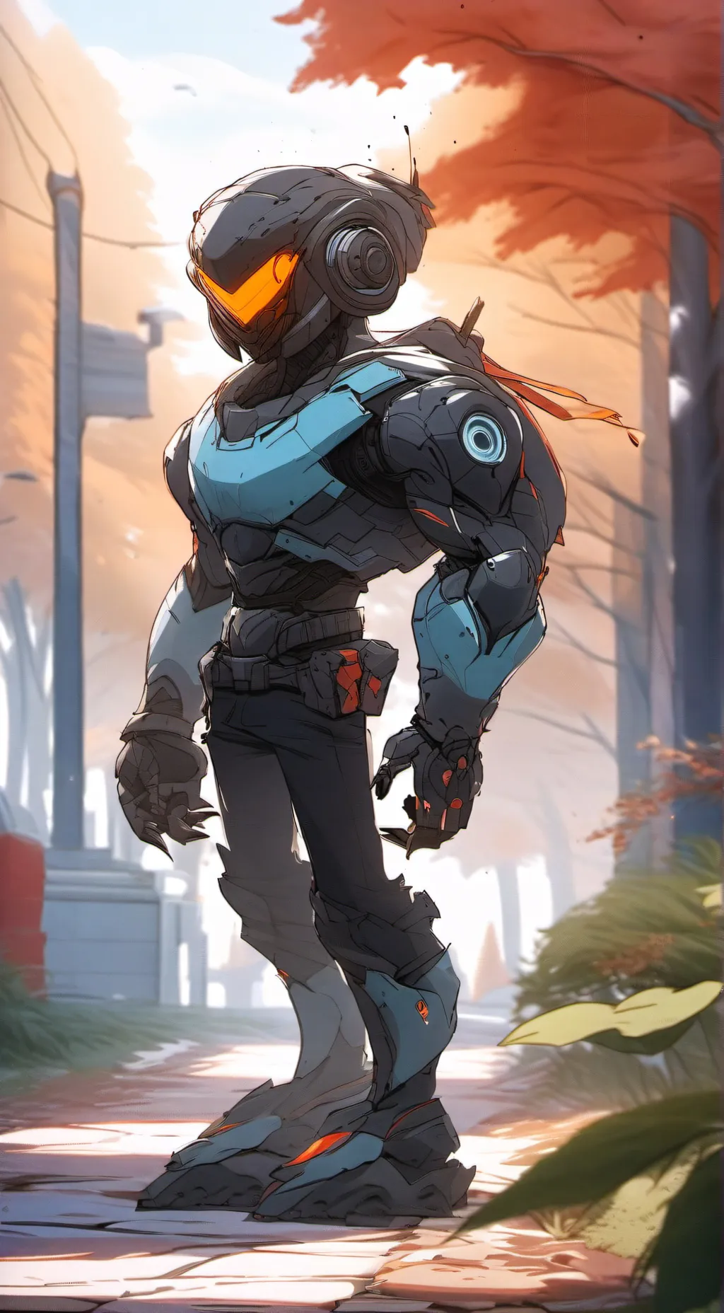 ai character: MD background