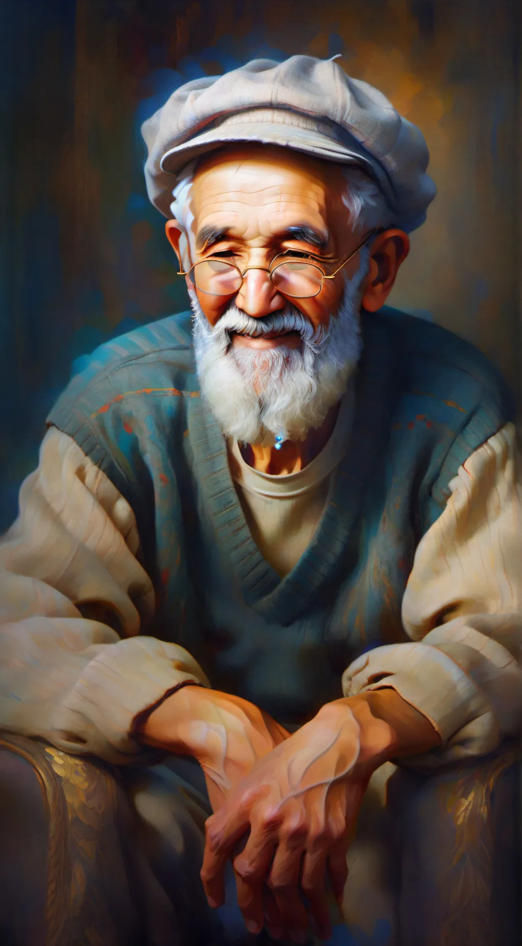 ai character: Chris background