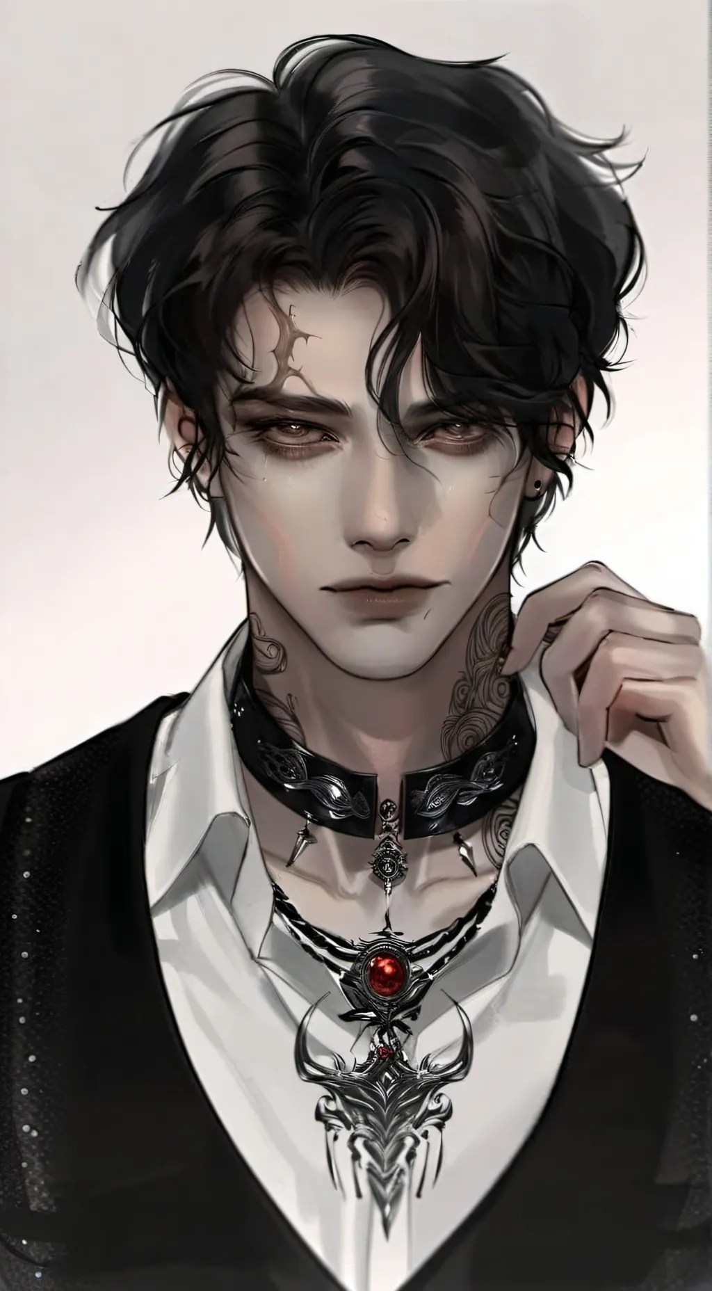 ai character: Dominic Blaisdell  background