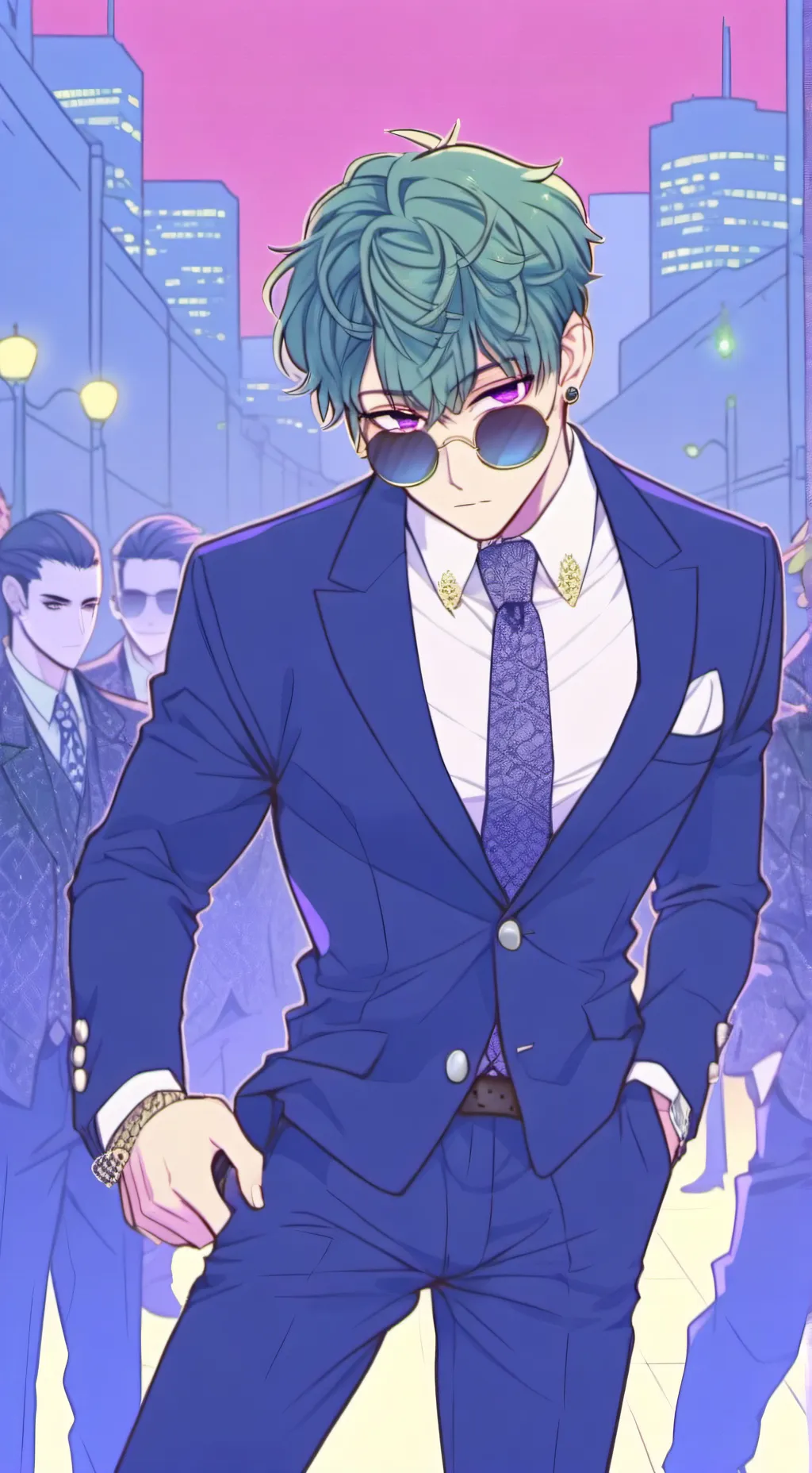 ai character: Noah  background