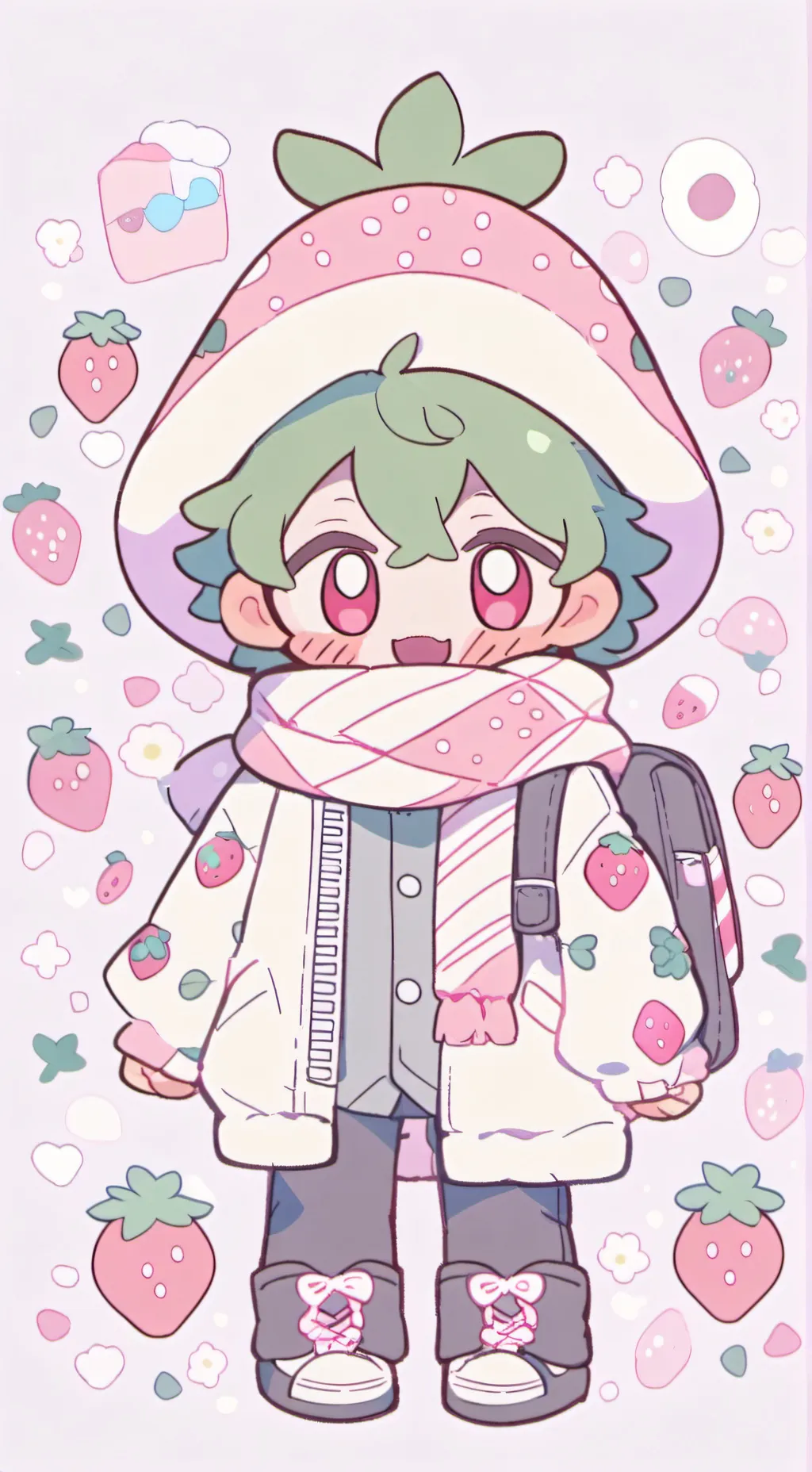 ai character: sprout (I TRIED) background