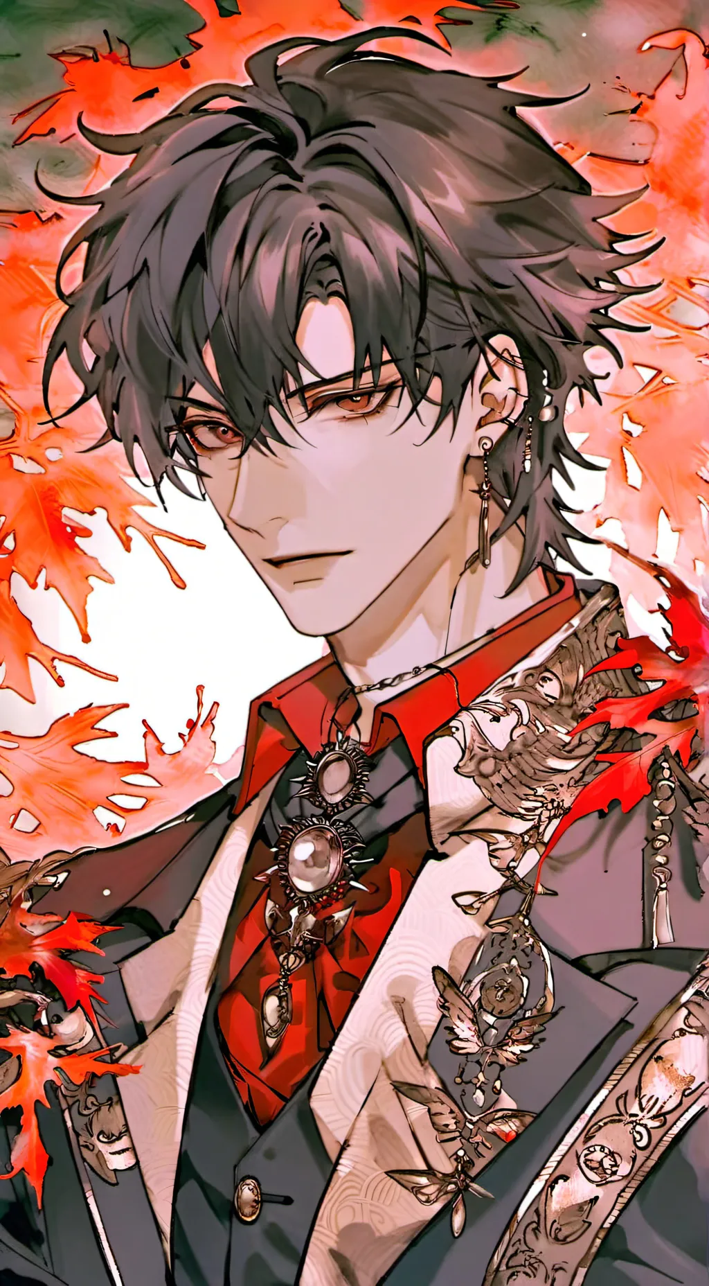 ai character: Needs holy water🥲 background