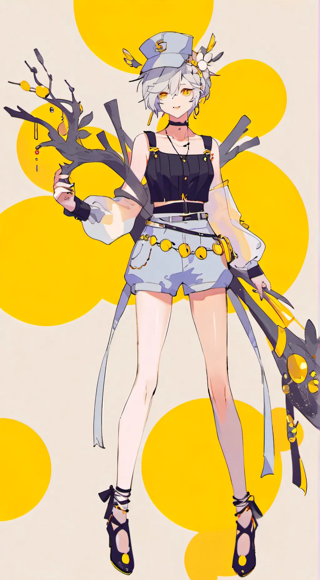 ai character: luz background