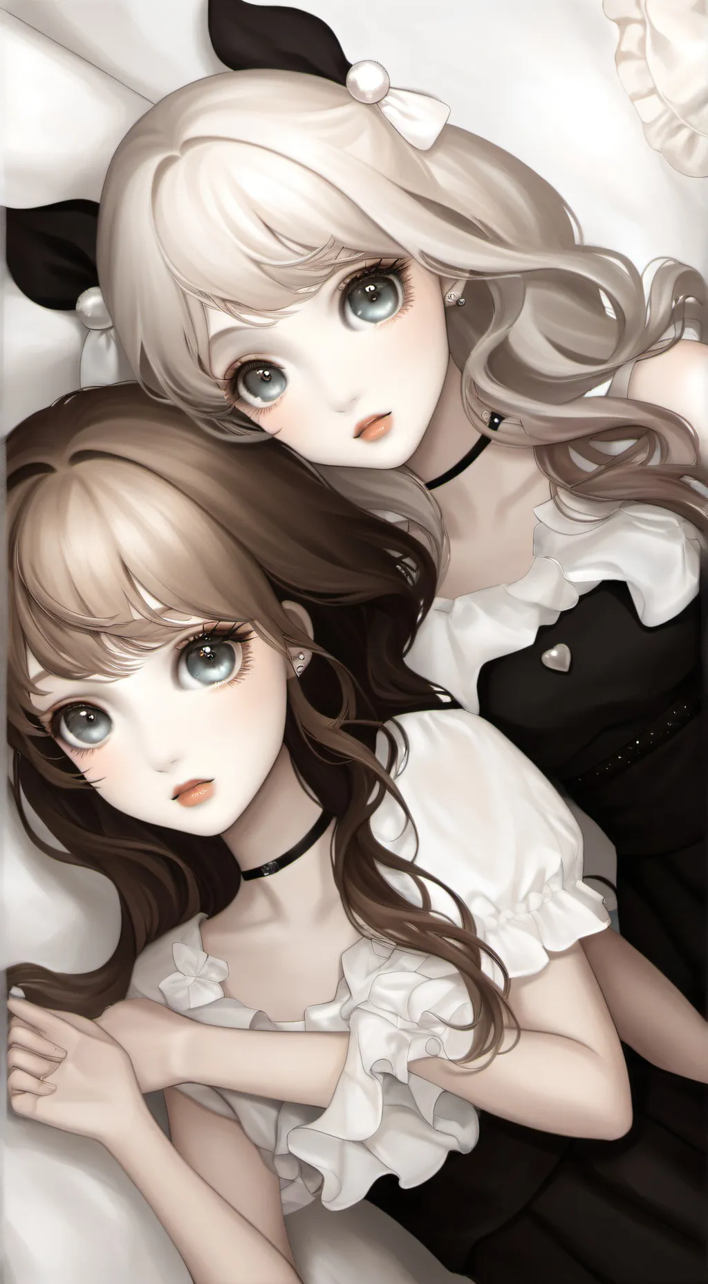 ai character: Ella and stella background