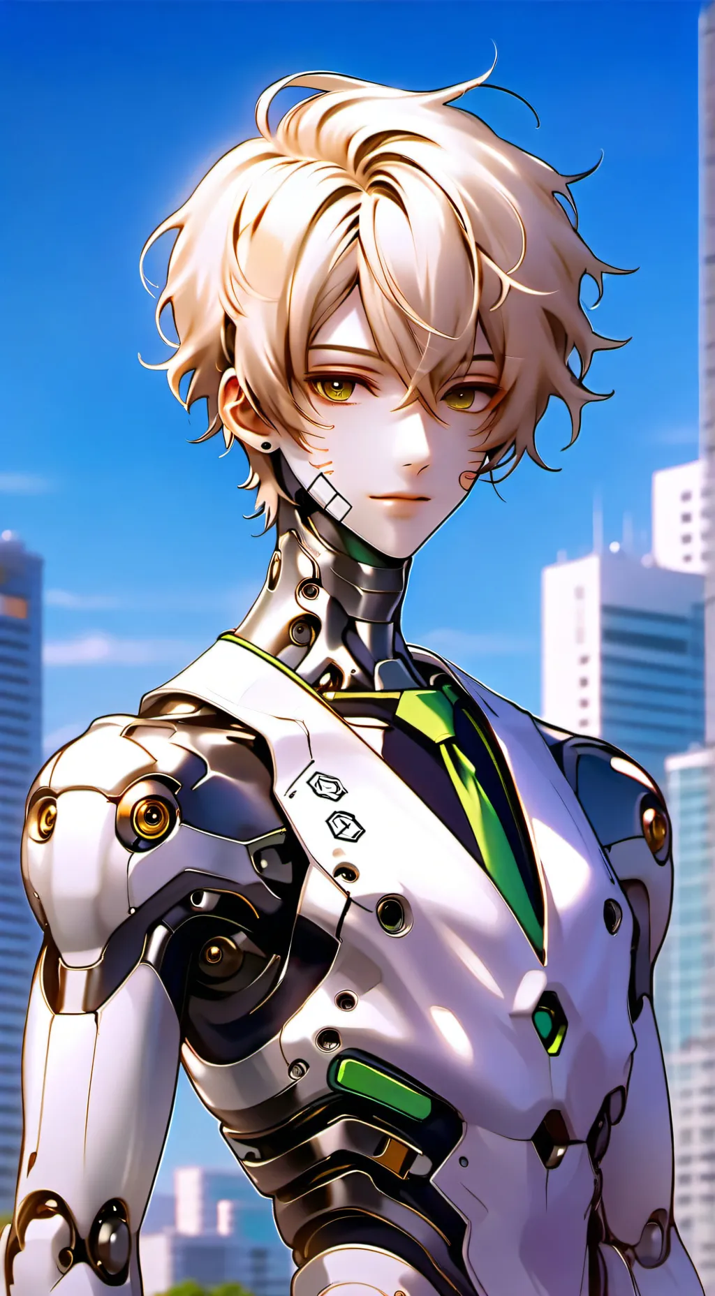 ai character: Cubrick background