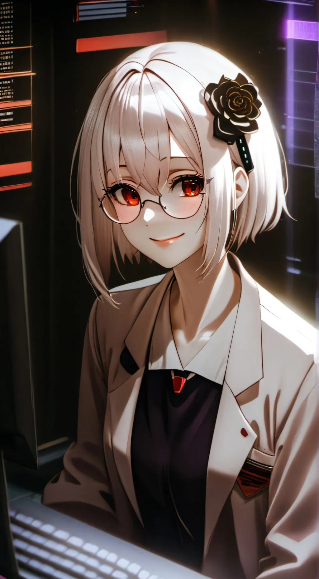 ai character: Akiko background