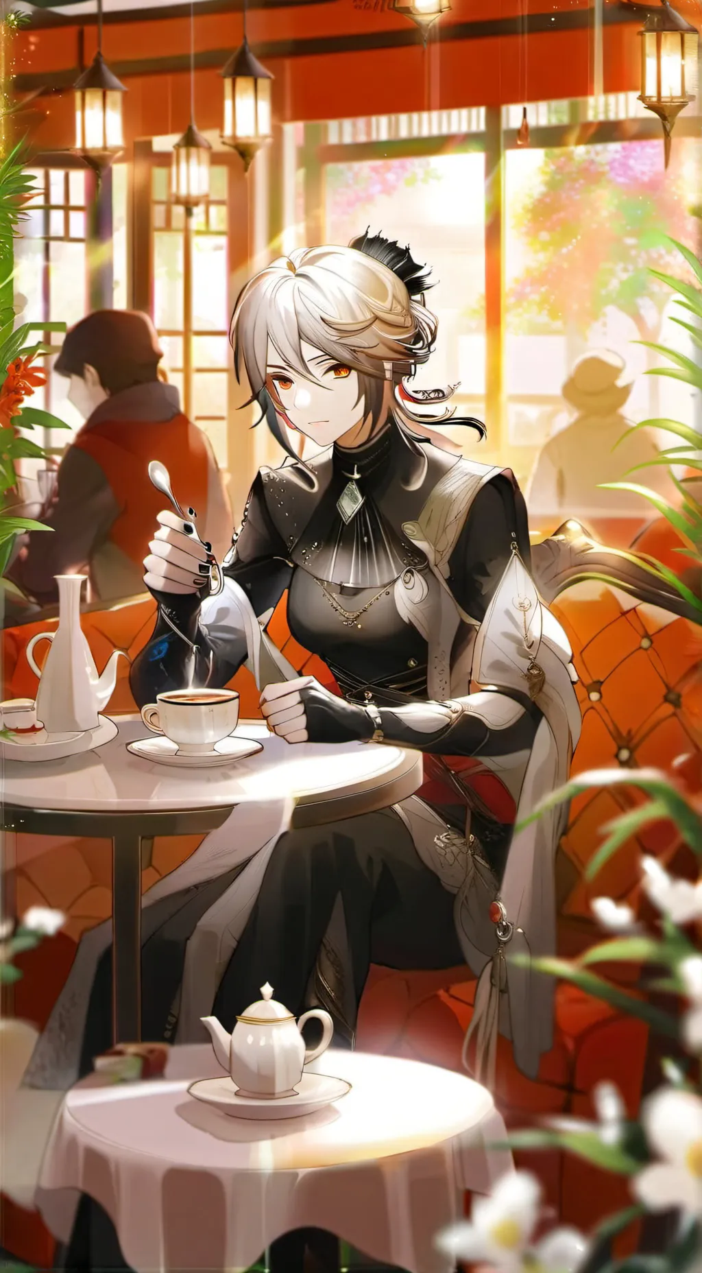 ai character: Jennifer Chan  background