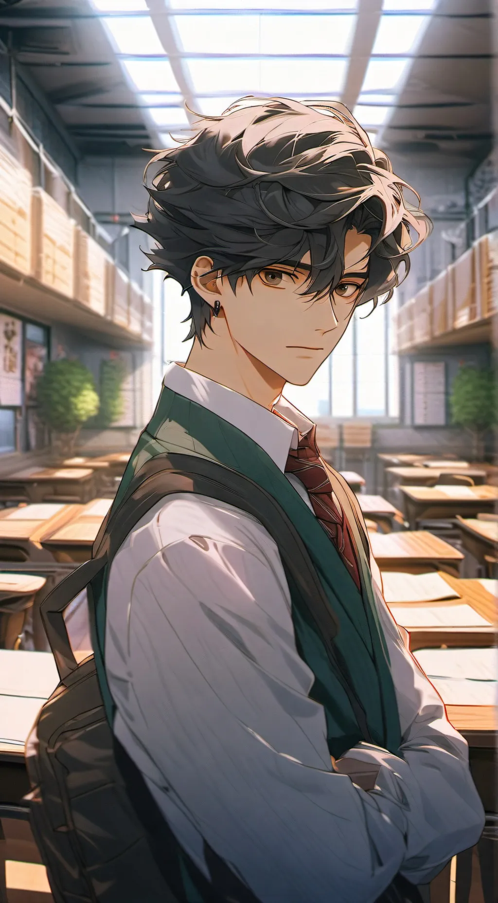 ai character: Ethan background