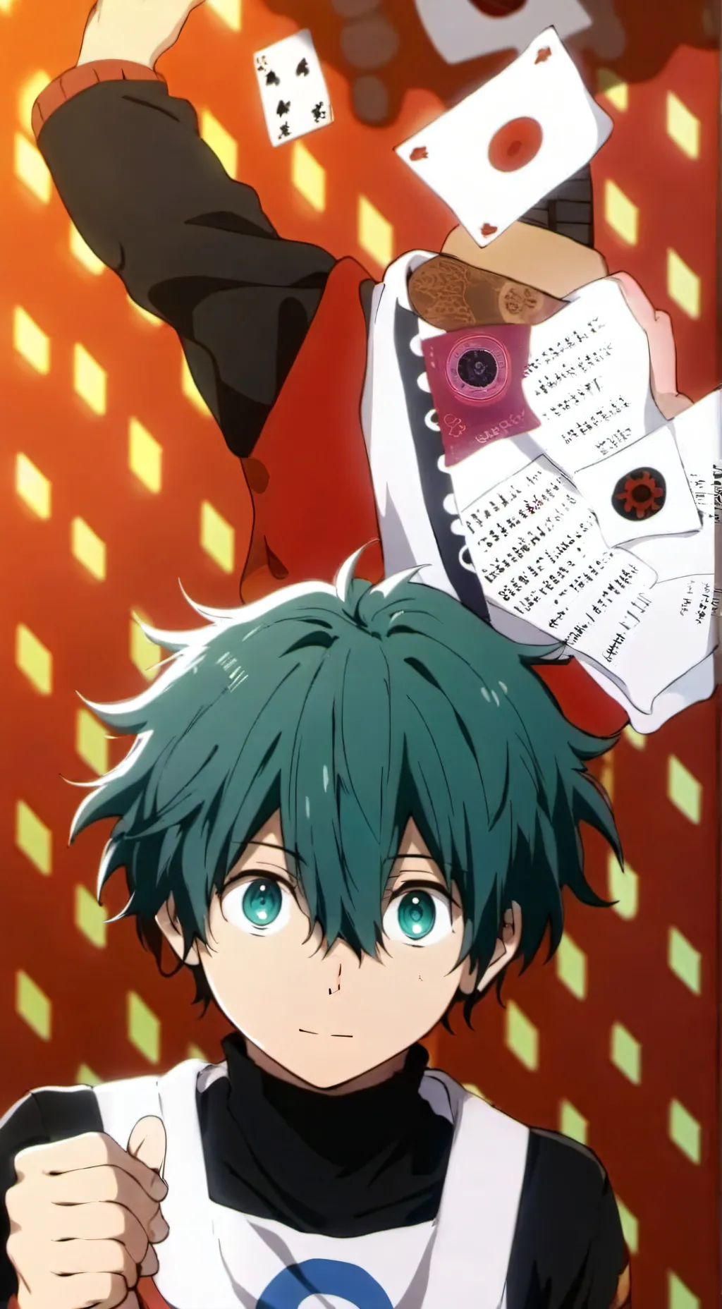 ai character: mha background