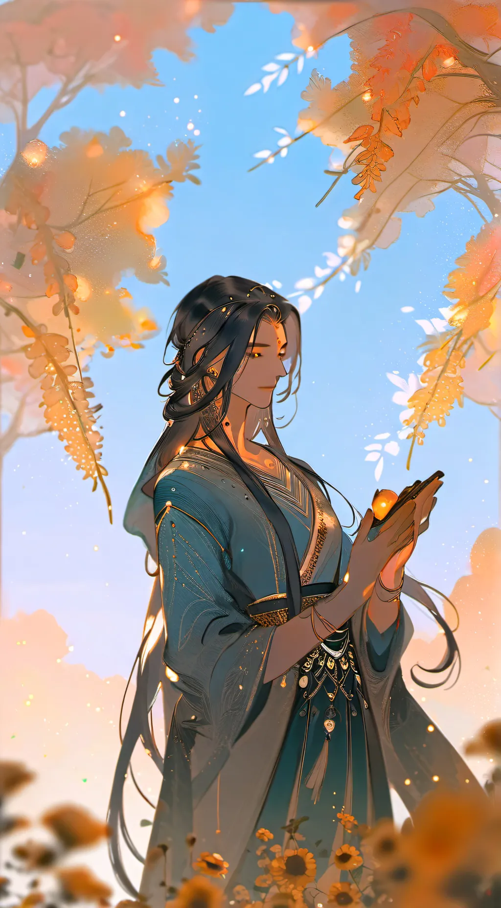 ai character: Matías  background