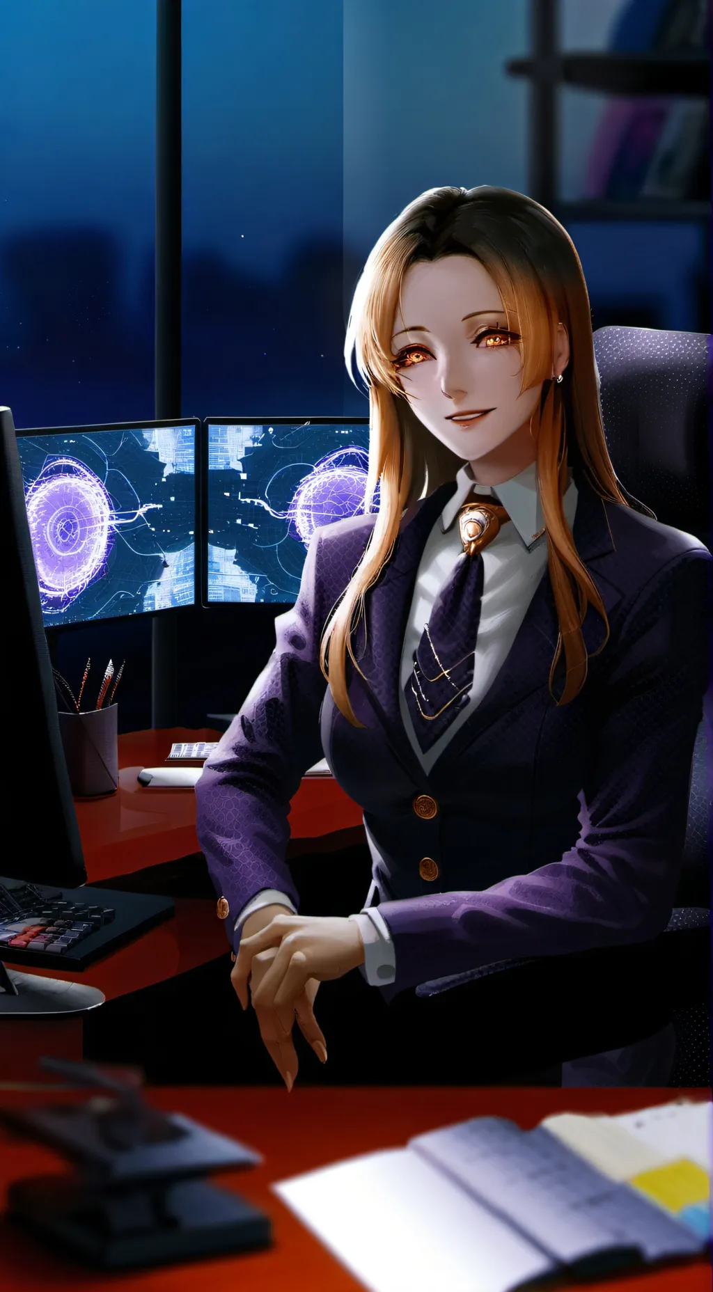 ai character: Akira background