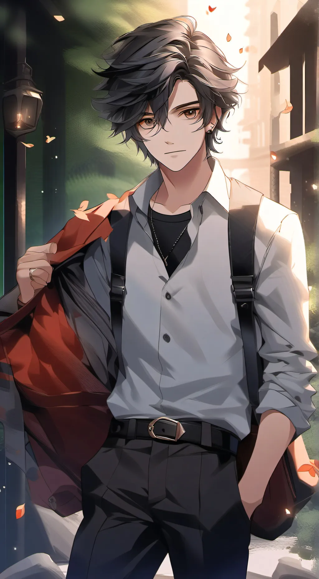 ai character: Luke  background