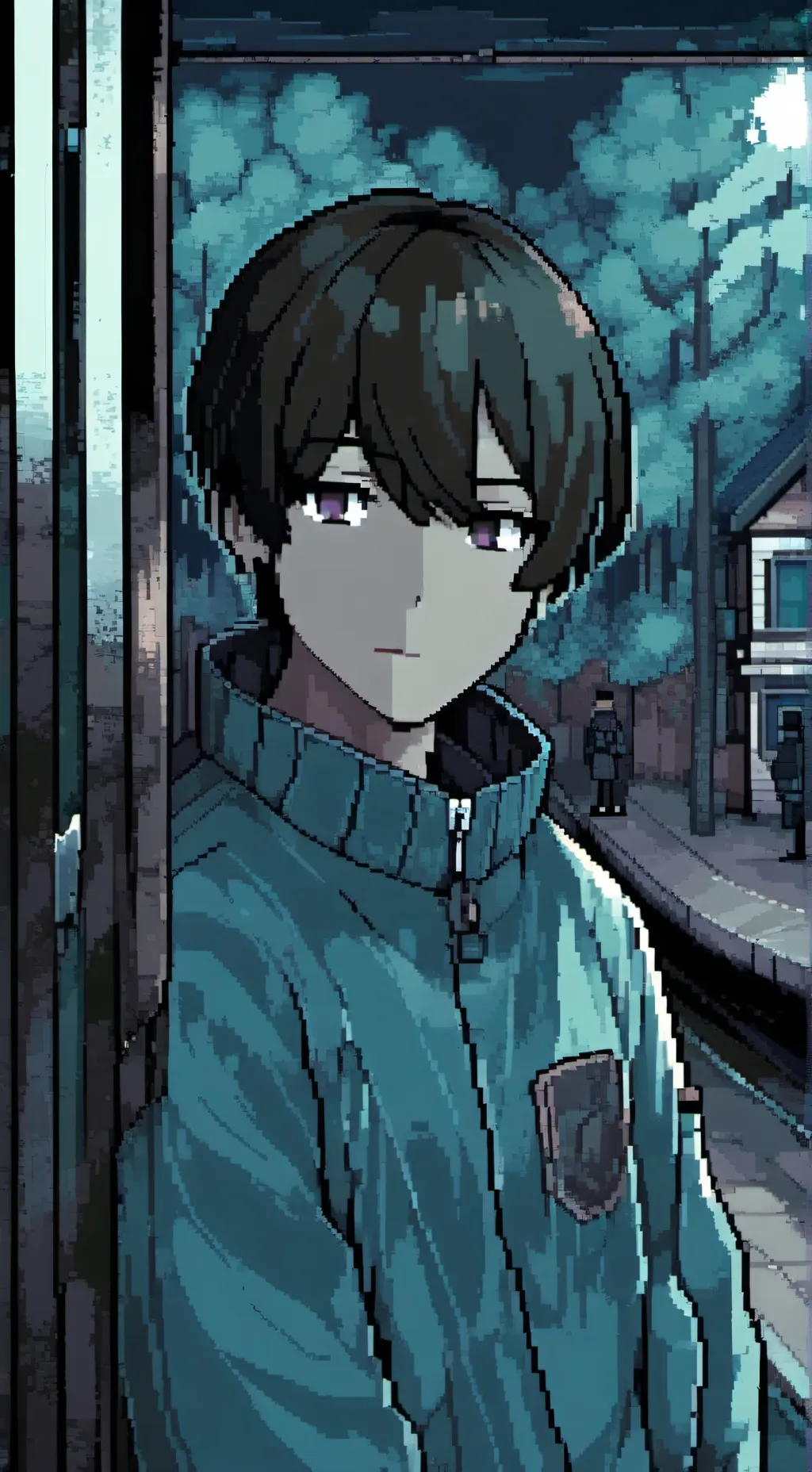 ai character: gatita bebe background