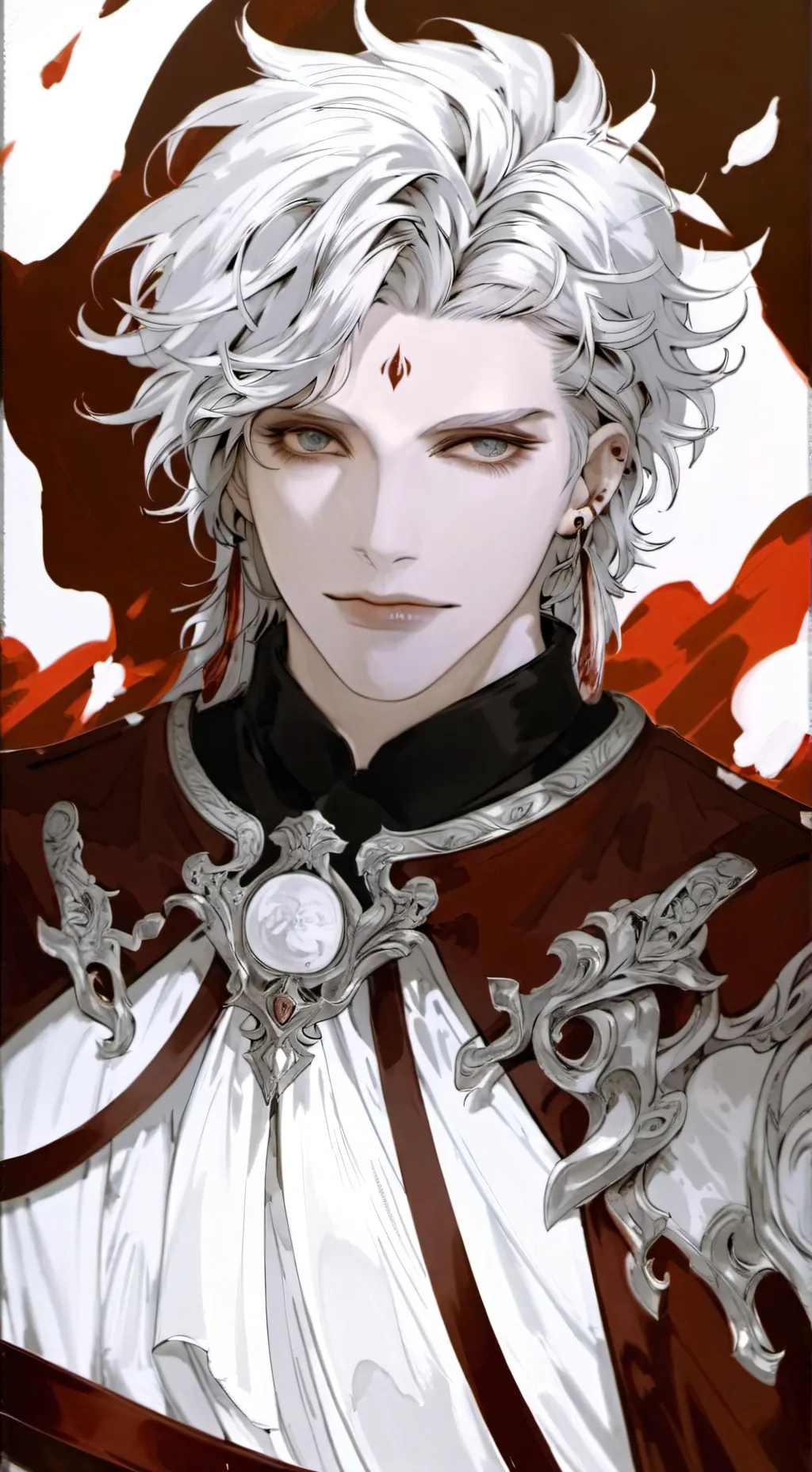 ai character: Cross and Luna background