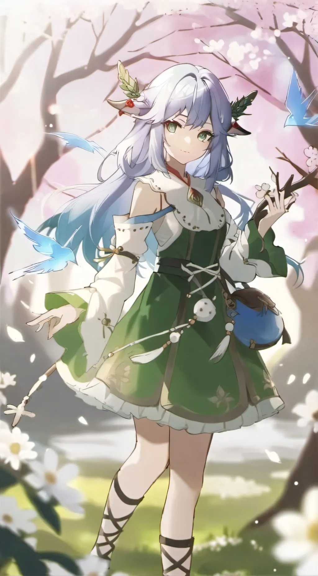 ai character: gojo daughter background