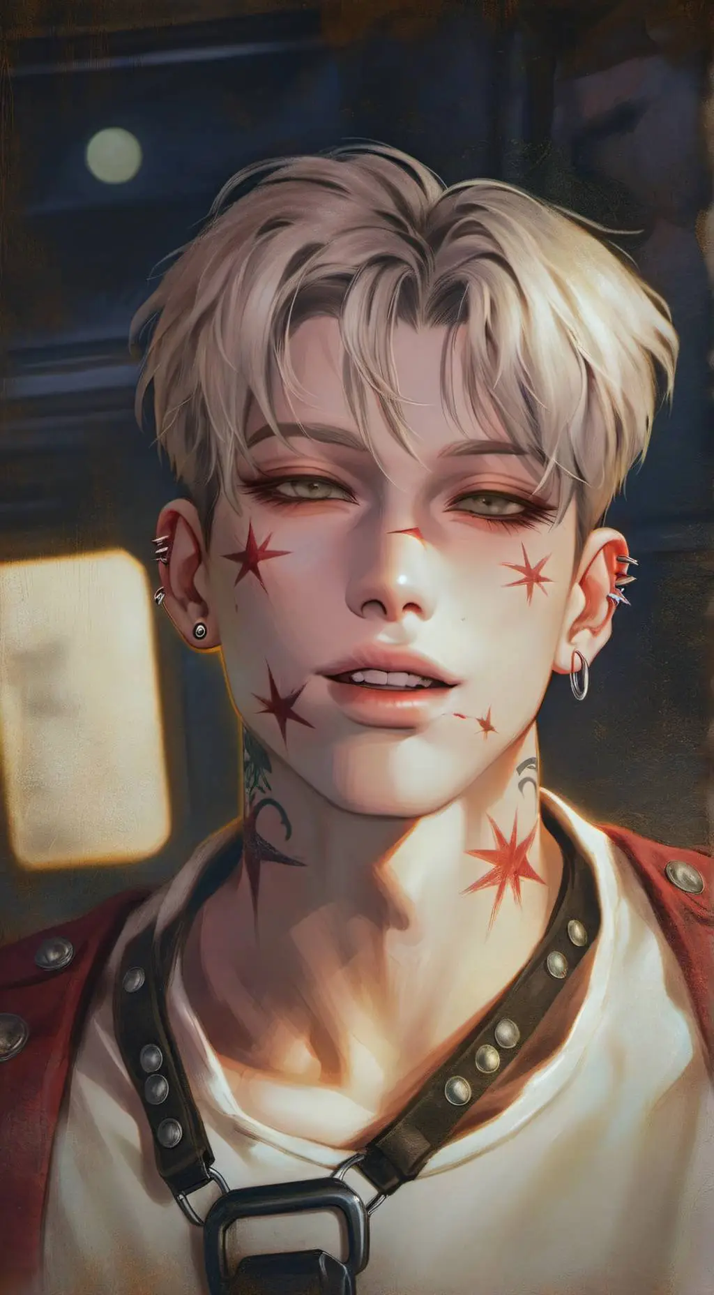 ai character: Samael  background