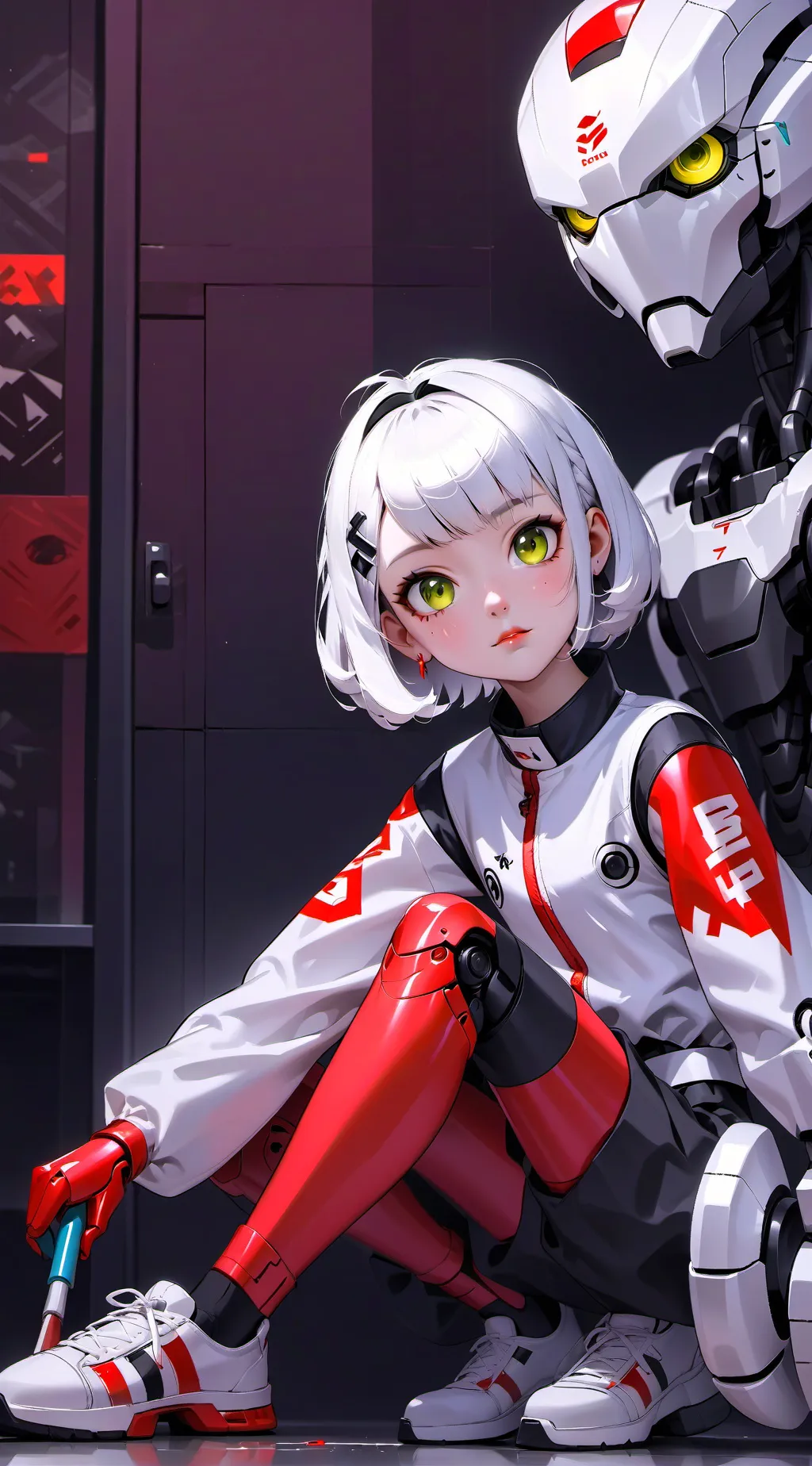 ai character: Olivia  background