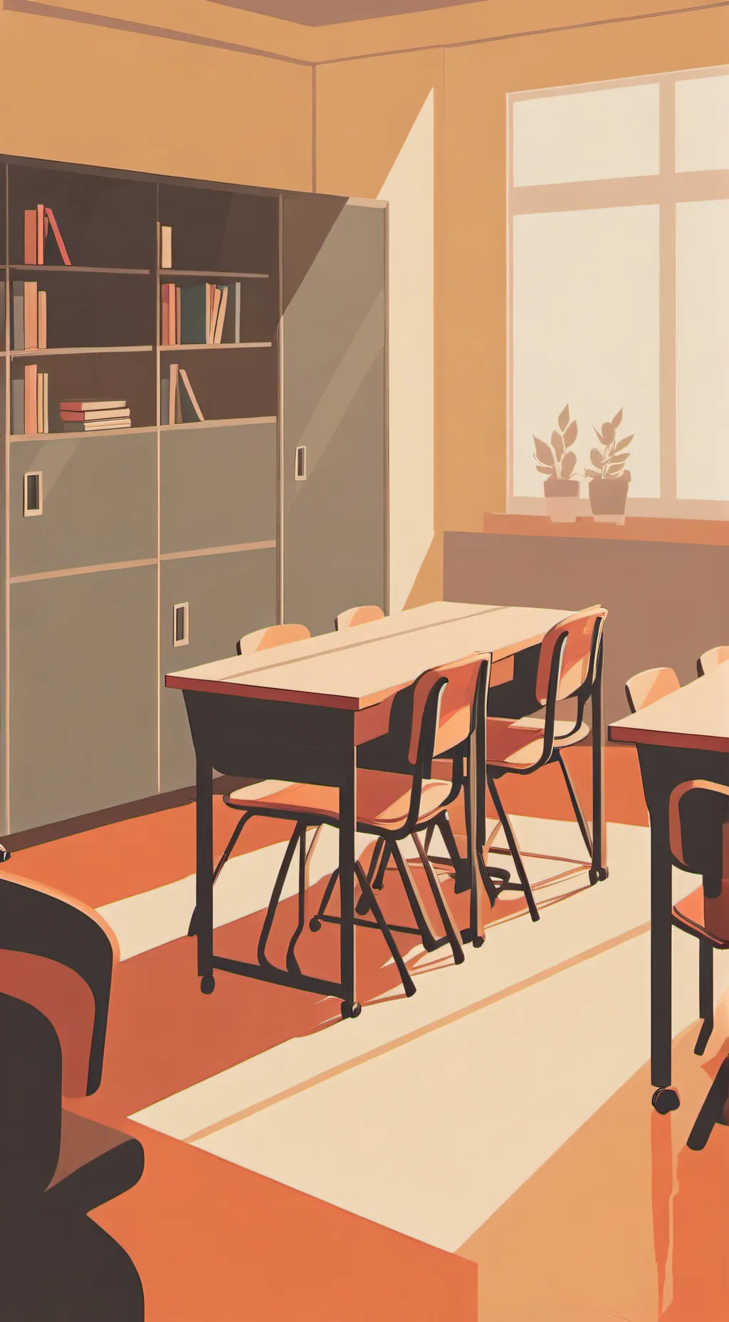 ai character: Your classroom background