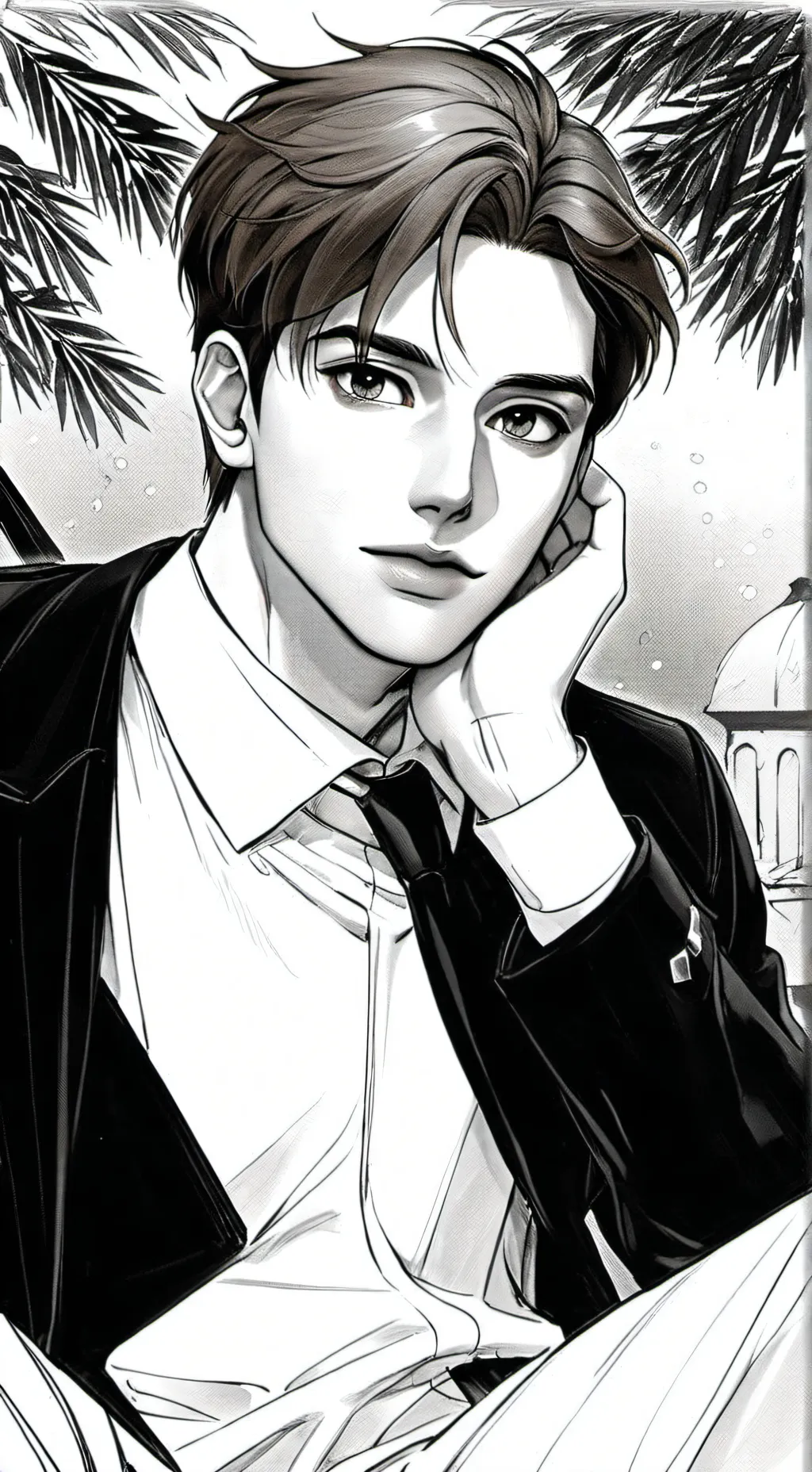 ai character: Майкл background