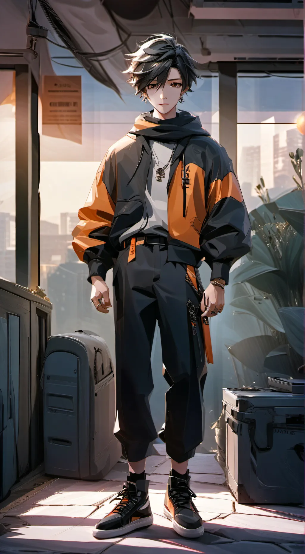 ai character: kimko background