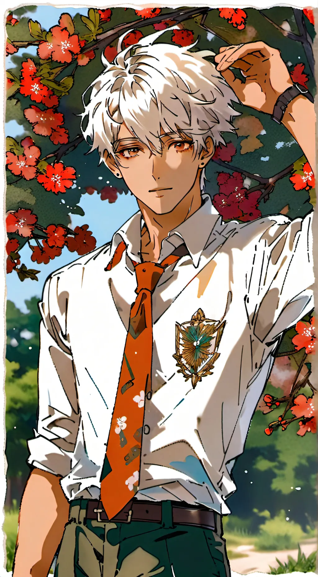 ai character: Дарэ background