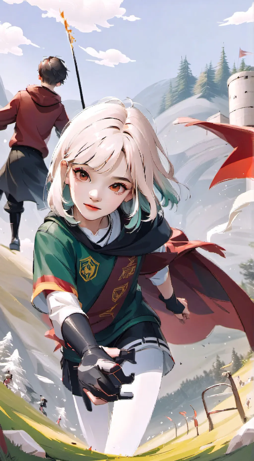 ai character: Quiddich drama 🤭 background