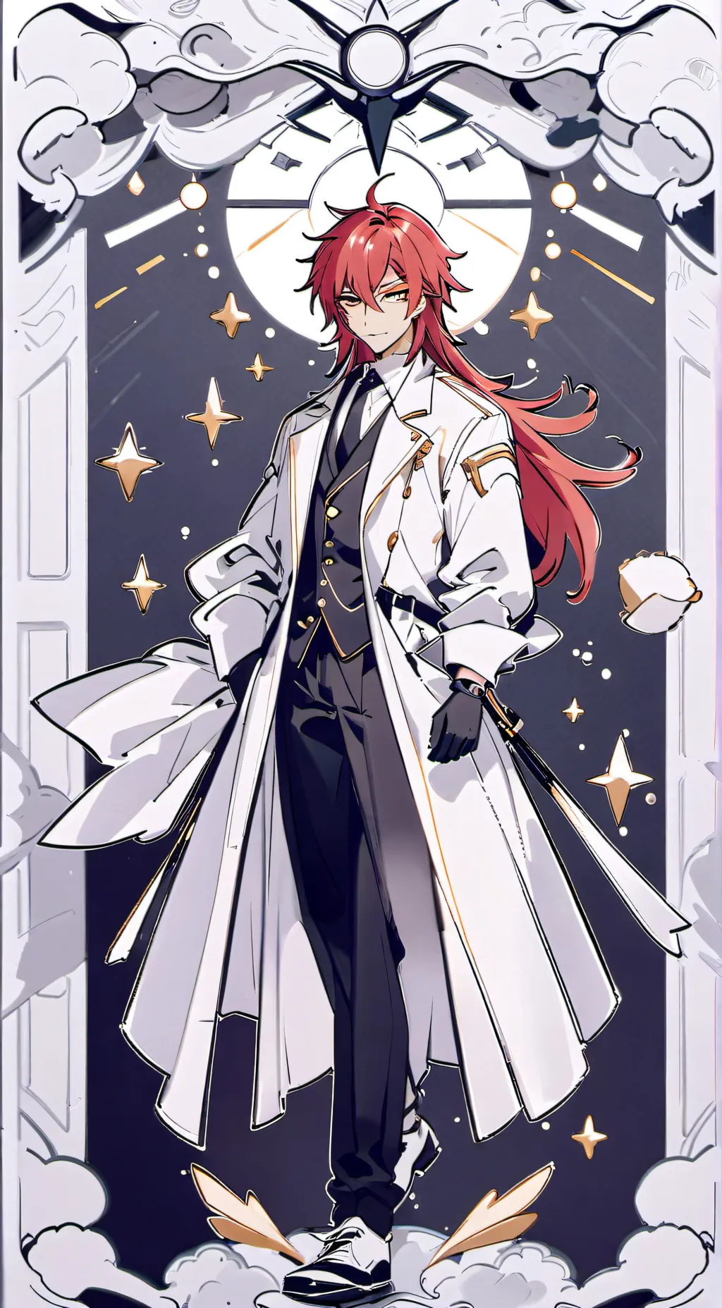 ai character: Sabito  background