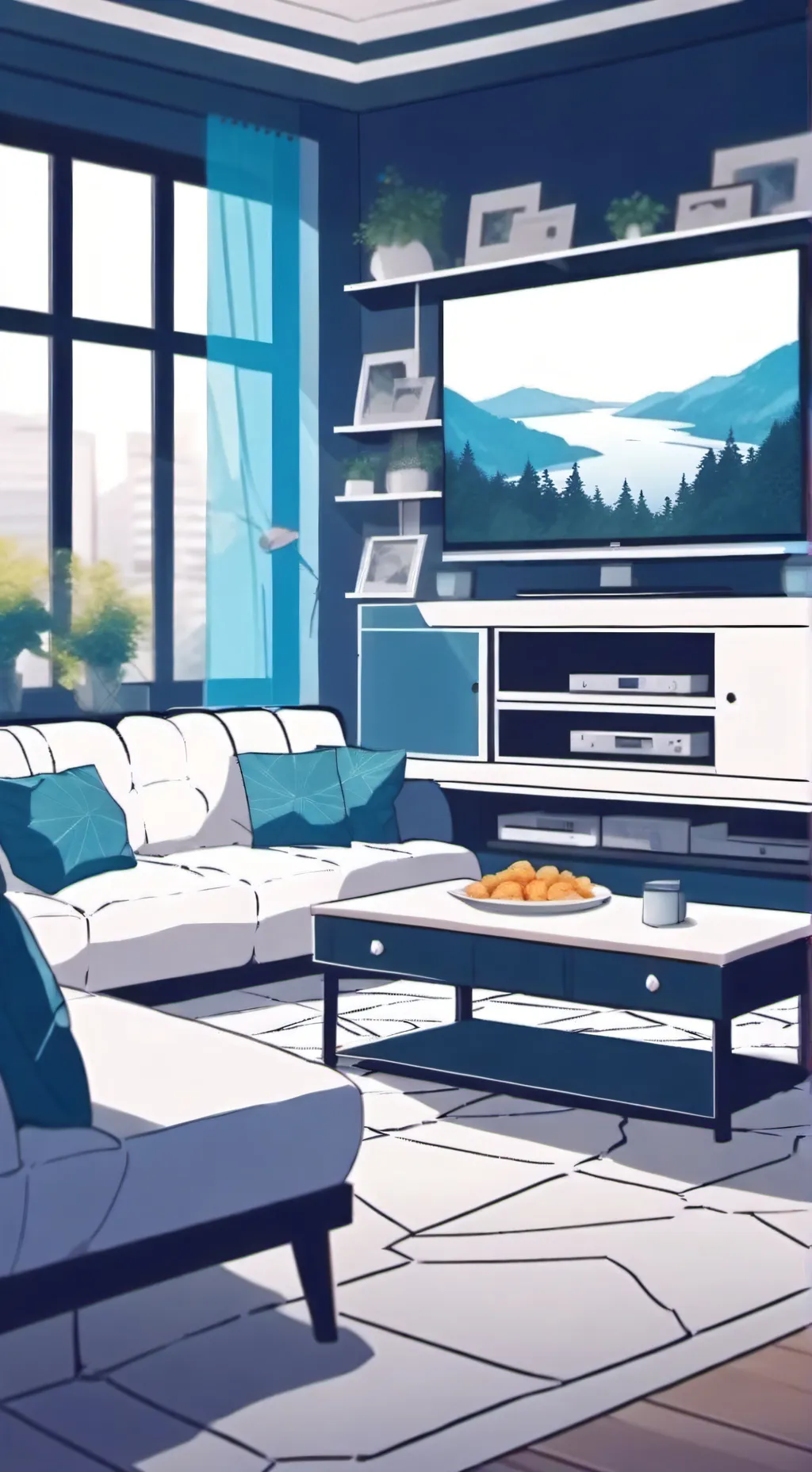 ai character: Dandys.w react too background