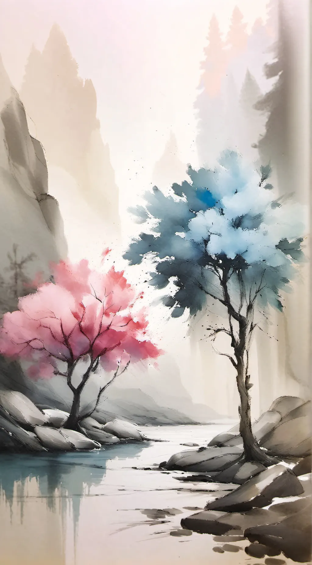 ai character: r u a ♀️ or ♂️   background