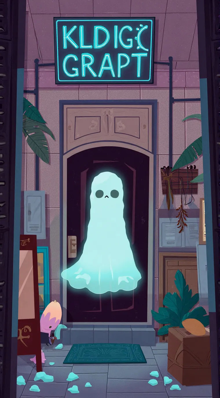 ai character: nabi x santi background