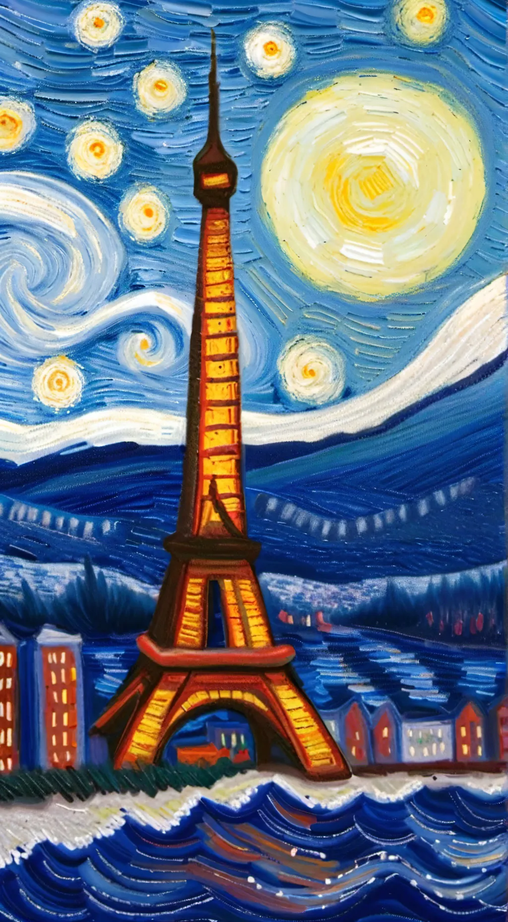 ai character: Paris background