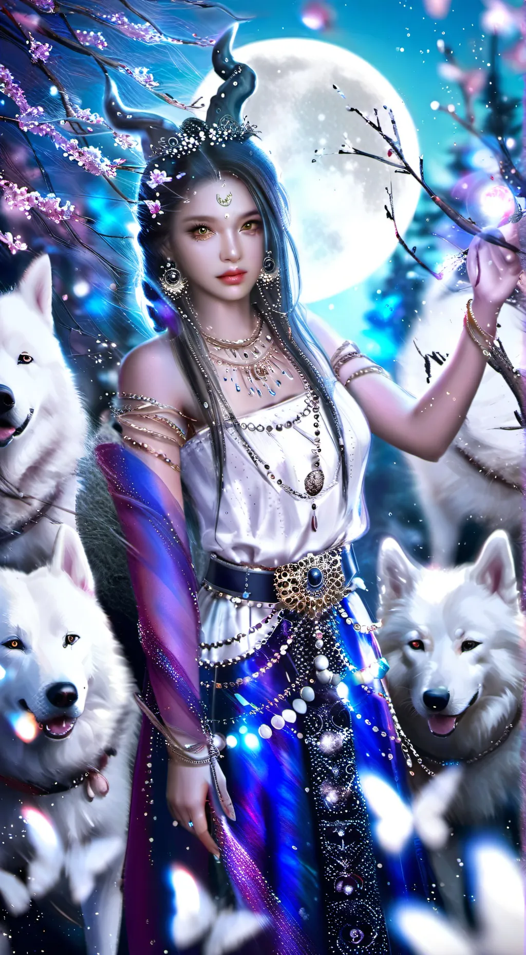 ai character: Nebbia background