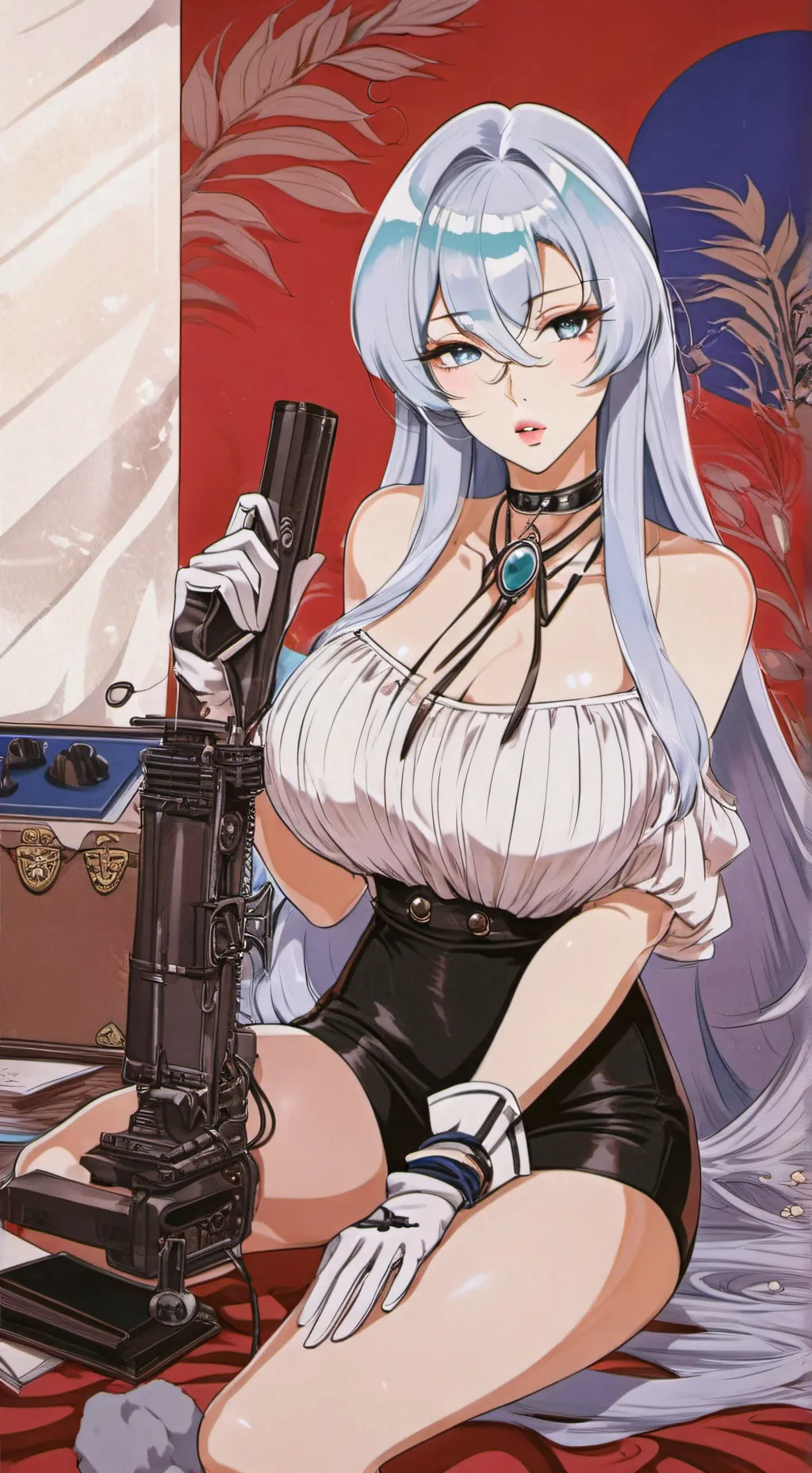 ai character: Шибари background