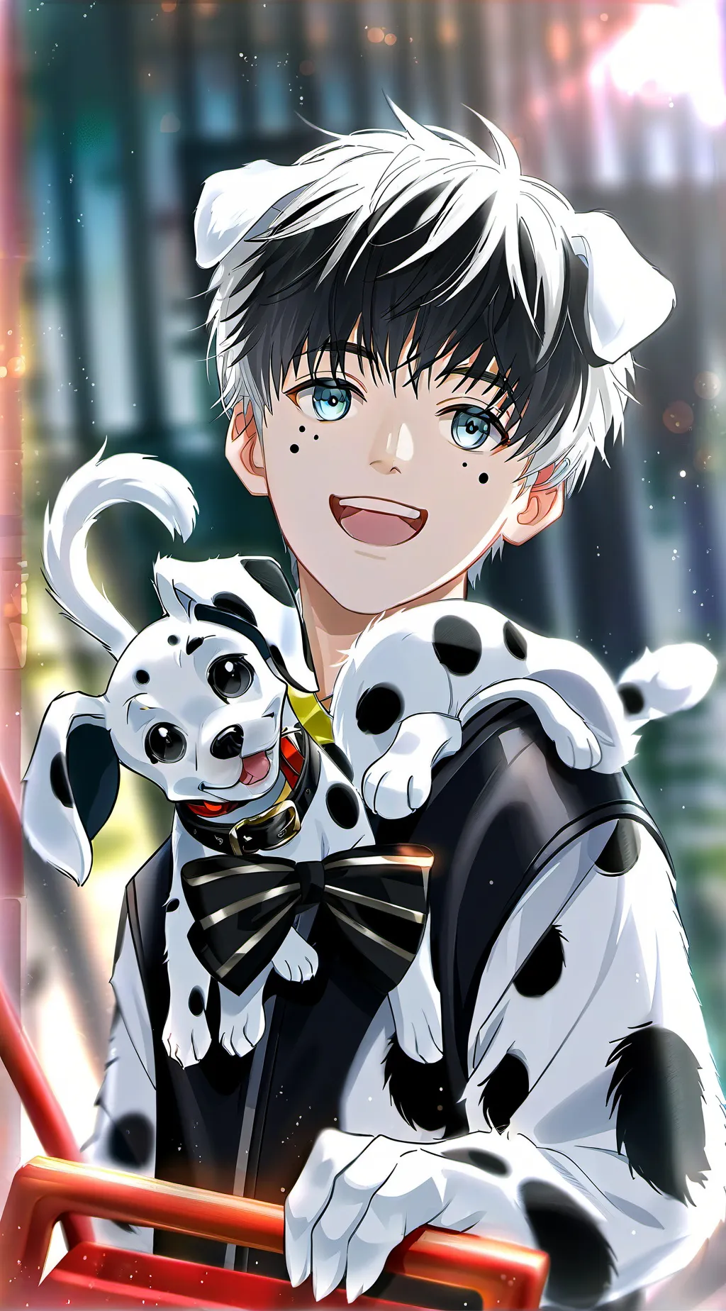 ai character: Dalmatian Spirit, Spot background