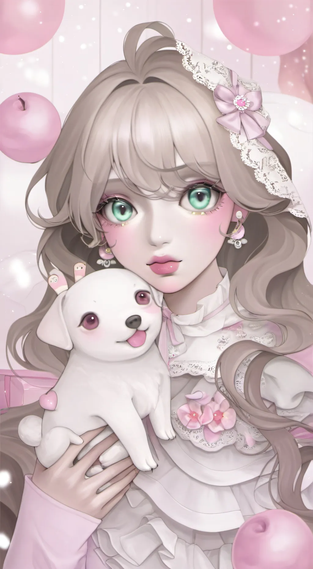 ai character: / _ demi _ \ background