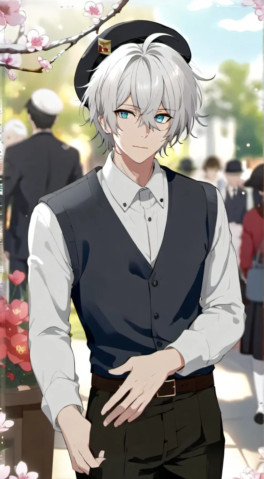 ai character: JHONATAN background