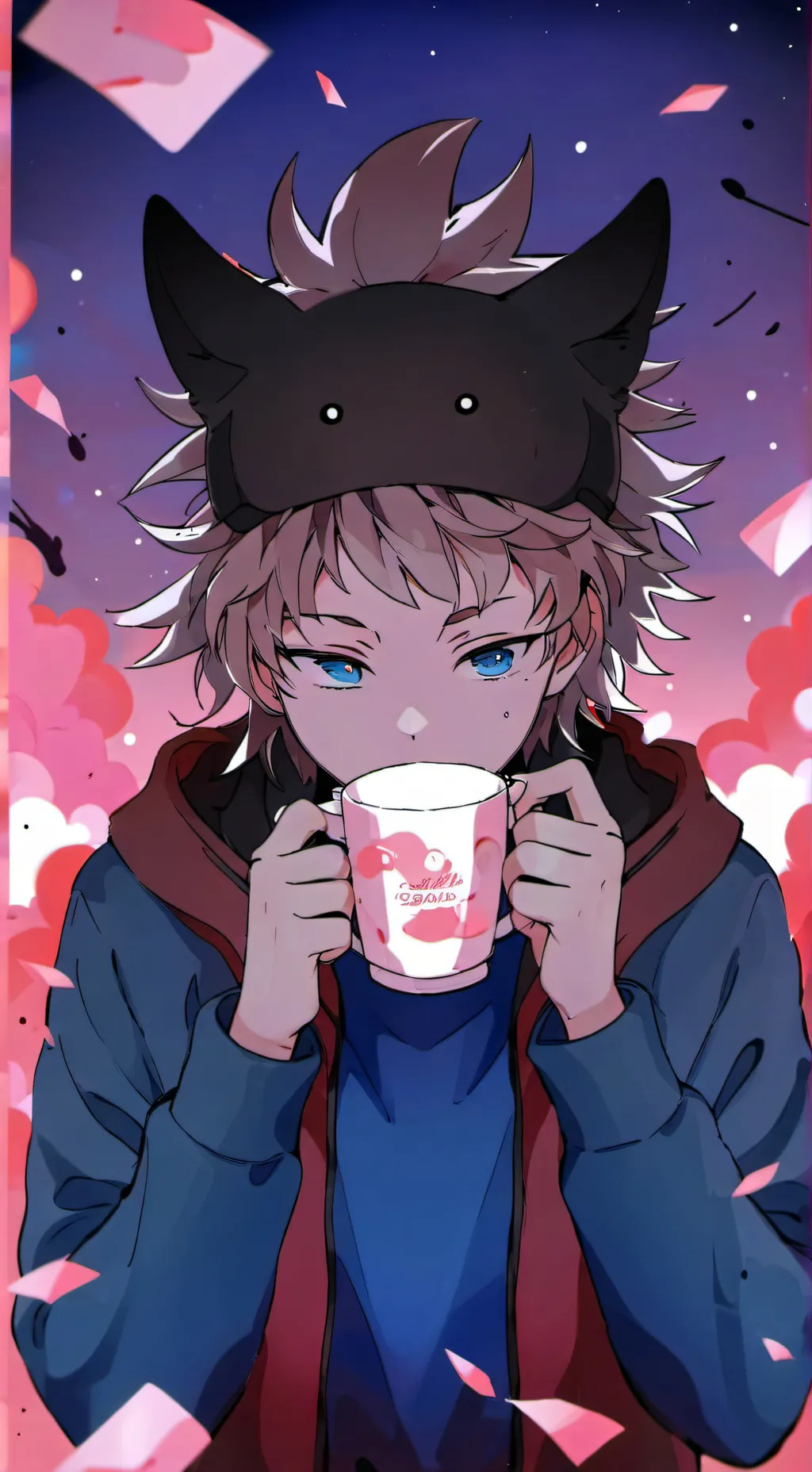 ai character: santy background