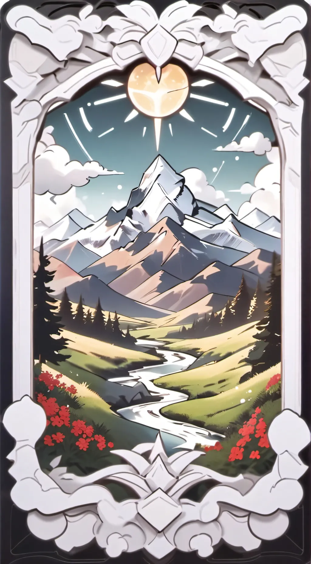 ai character: AWIDRED background