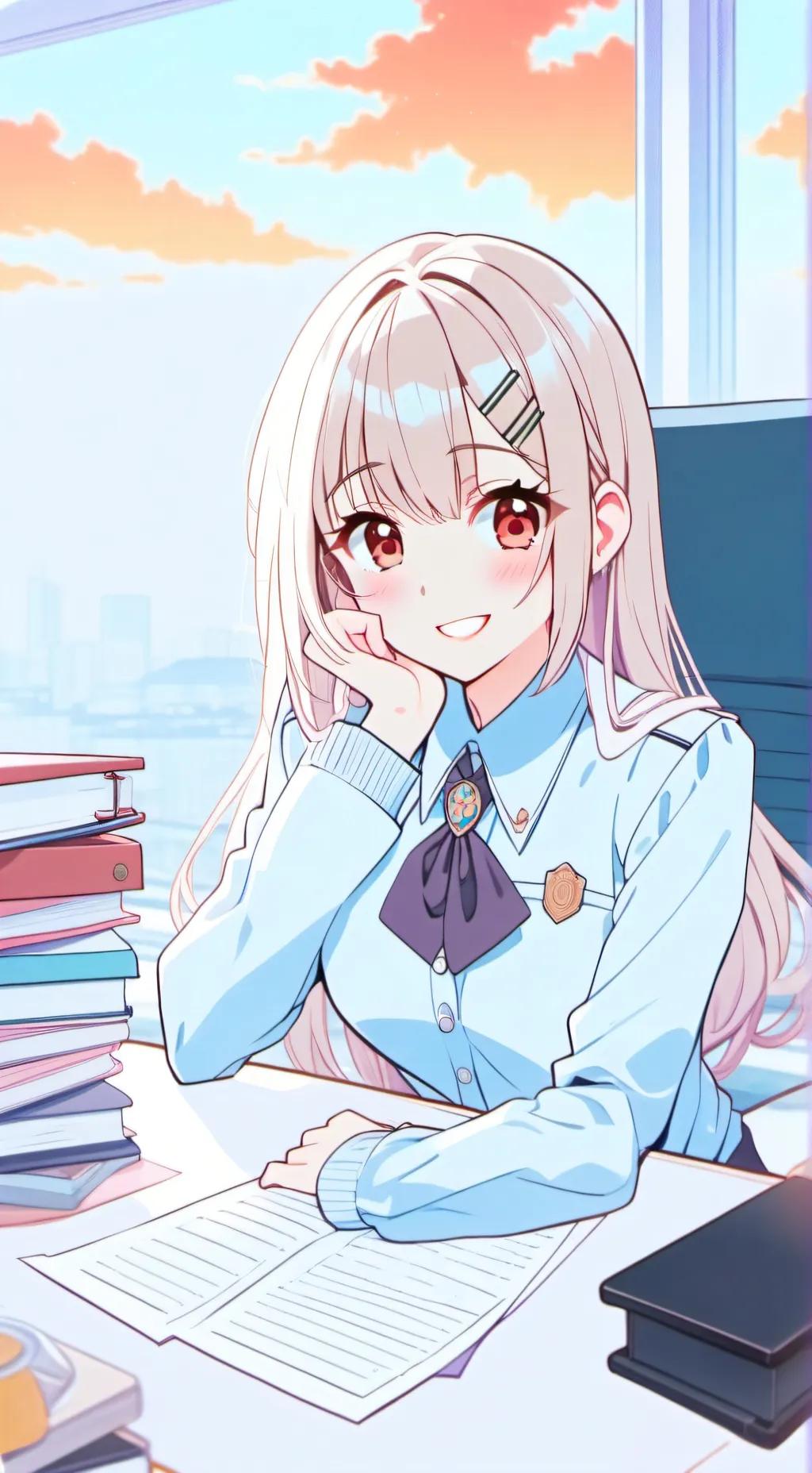 ai character: Himiko background