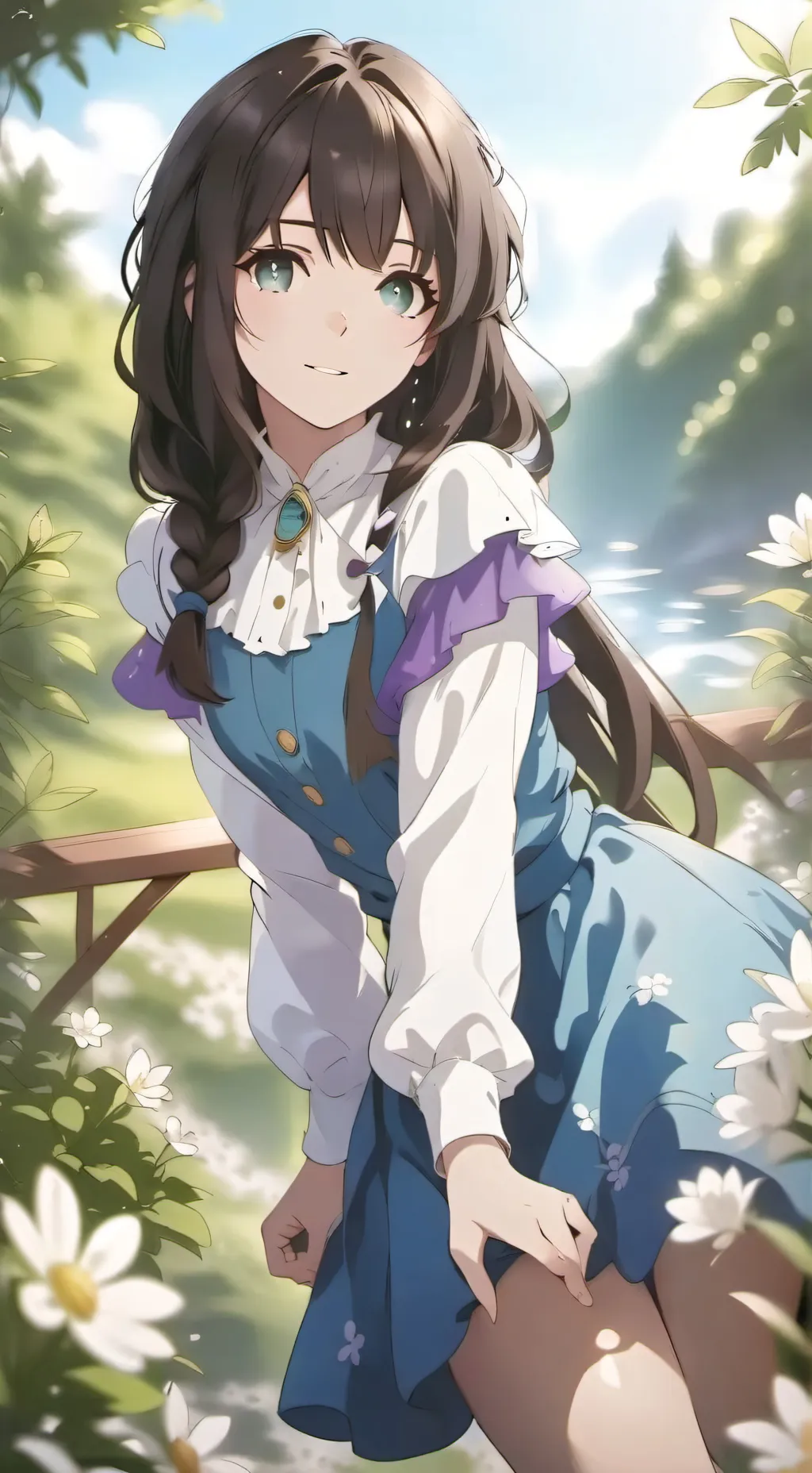 ai character: Kang Mi Na background