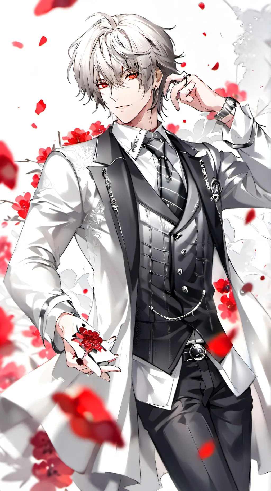 ai character: Erick tu novio background