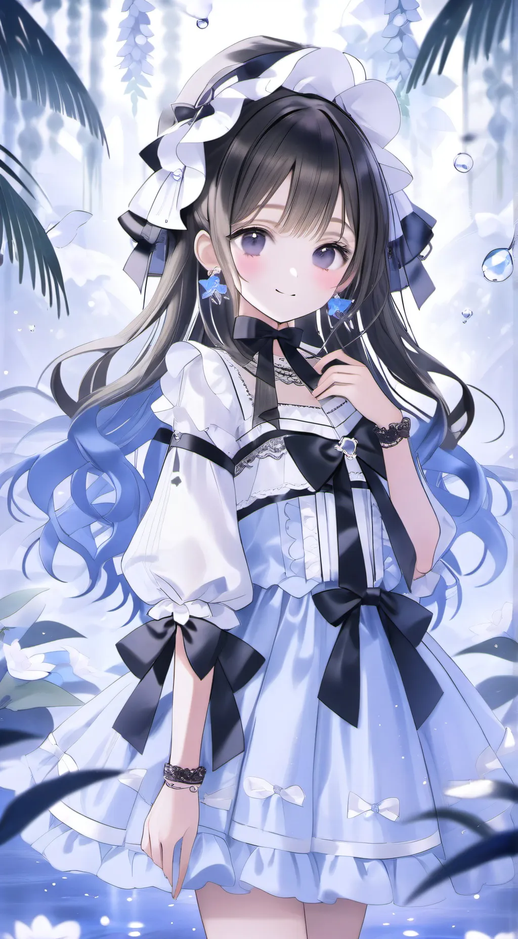 ai character: Skz and Babymon background