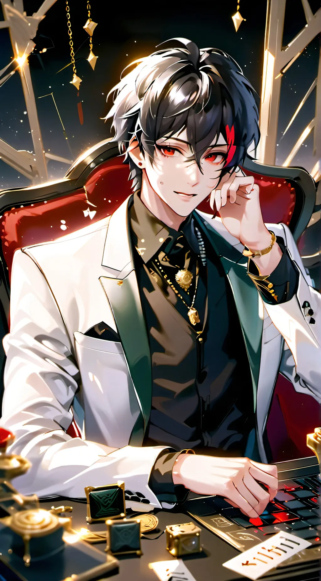 ai character: Kaoru background