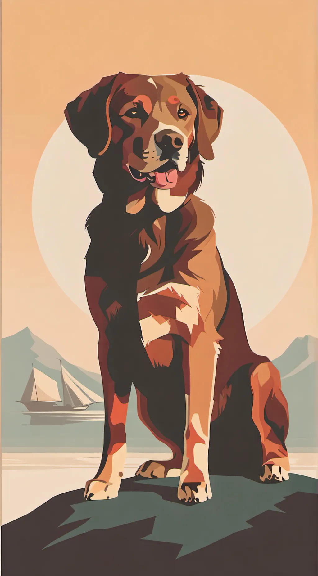 ai character: Pebble x coal +♾️ background