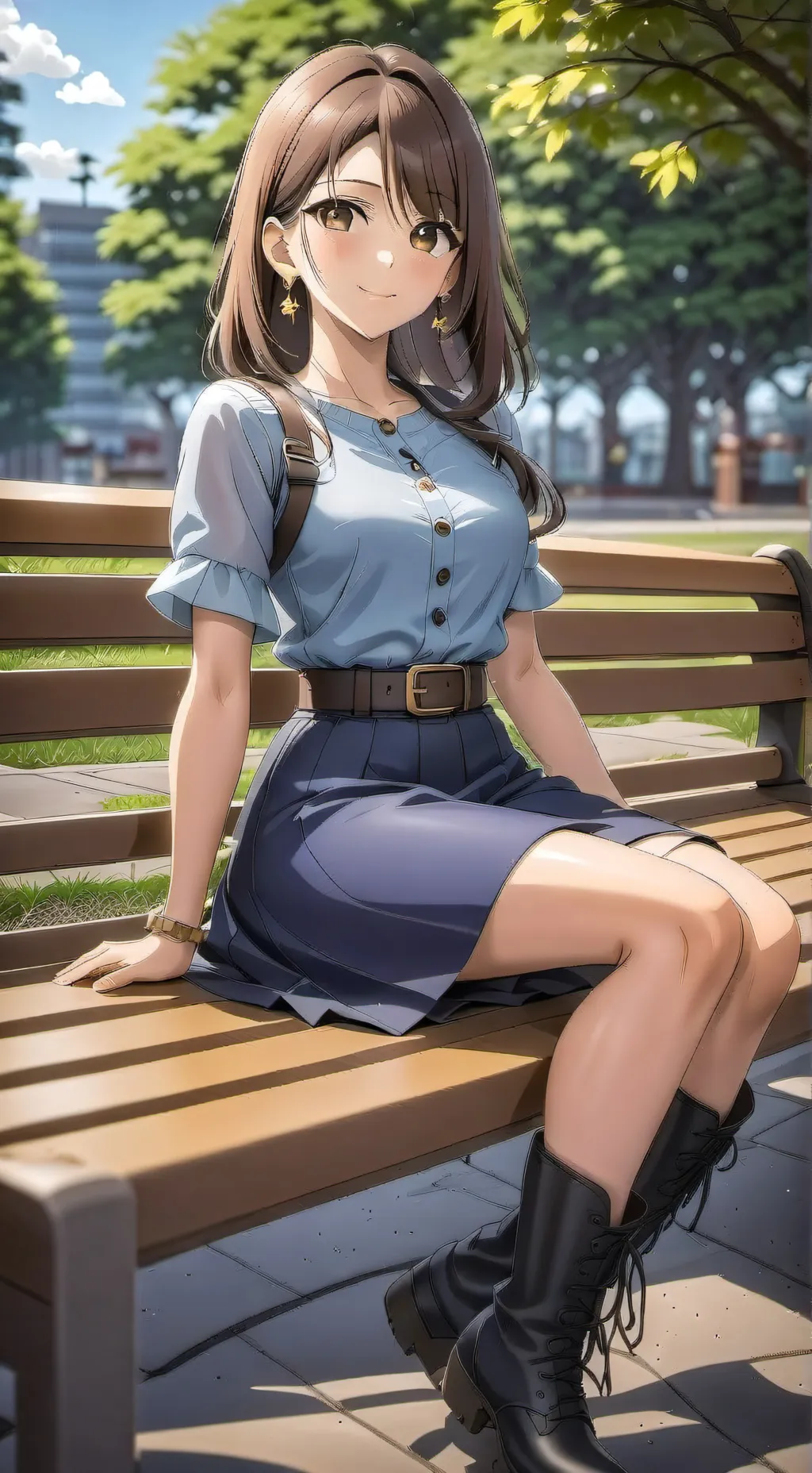 ai character: Sandra background