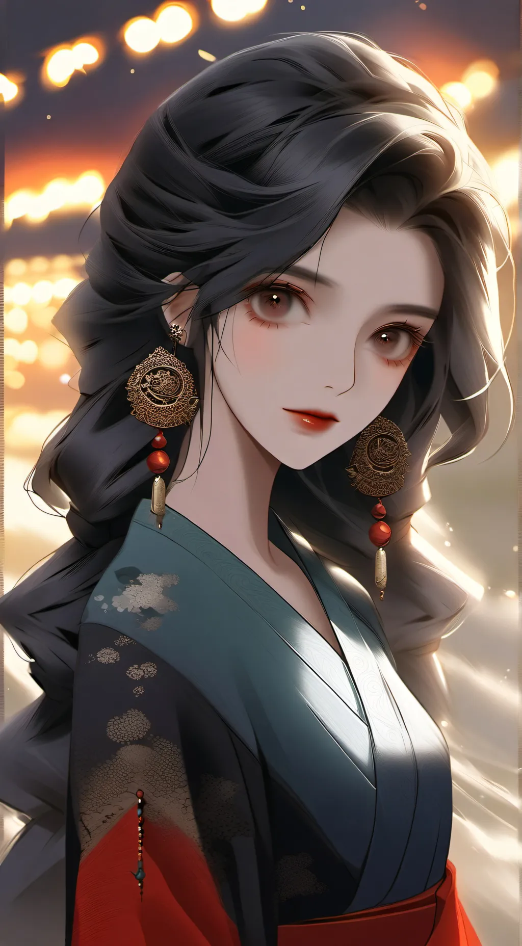 ai character: Lizzie background