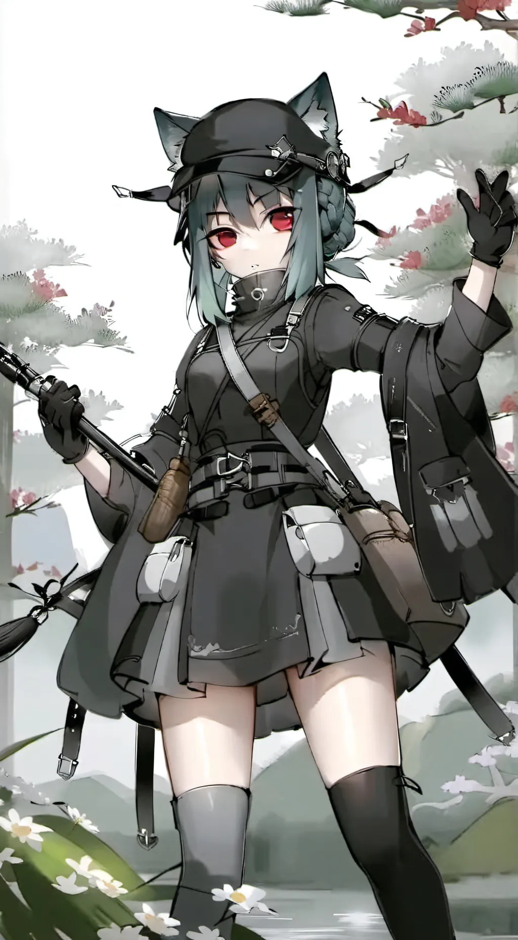 ai character: Саша background