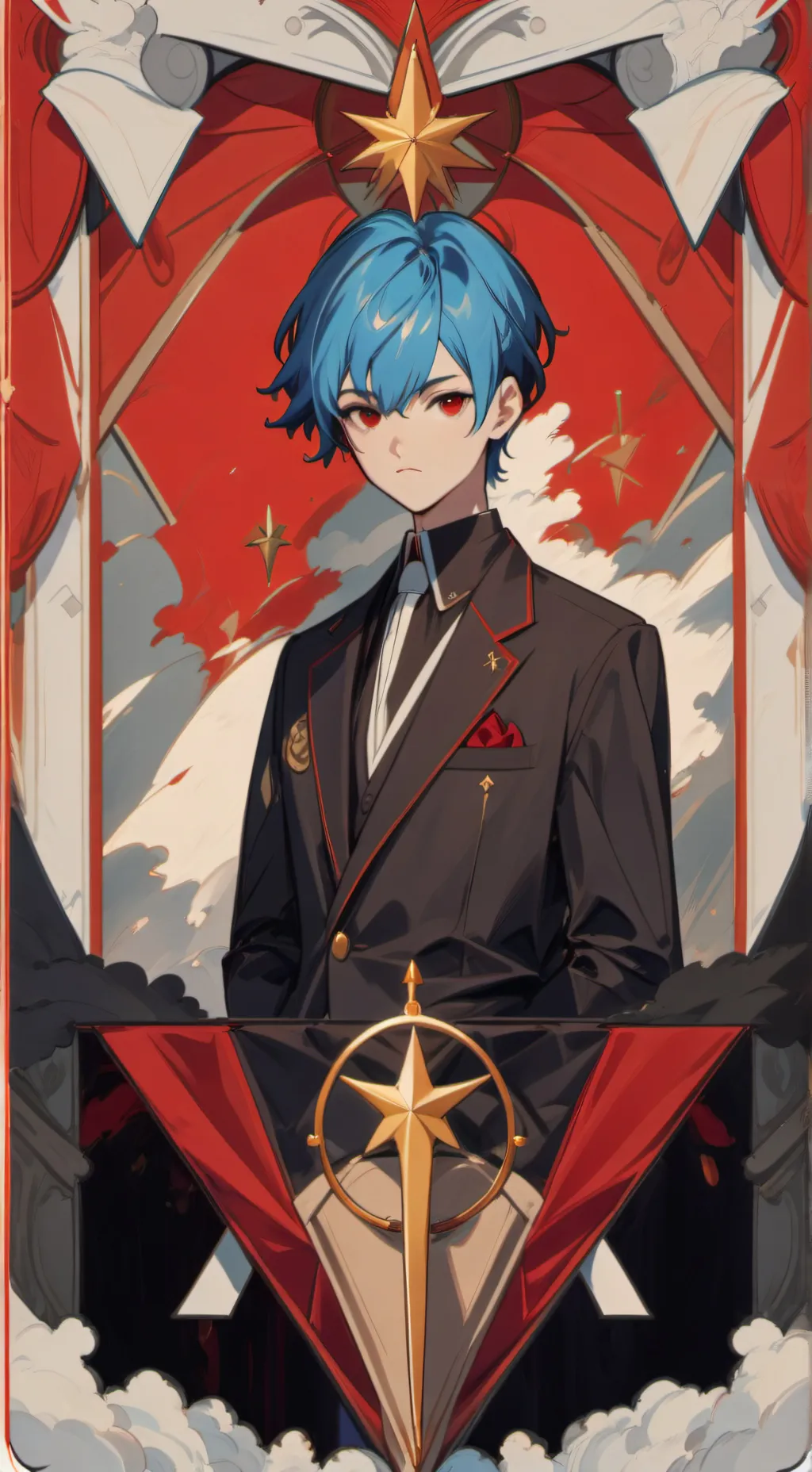 ai character: Captured MHA background