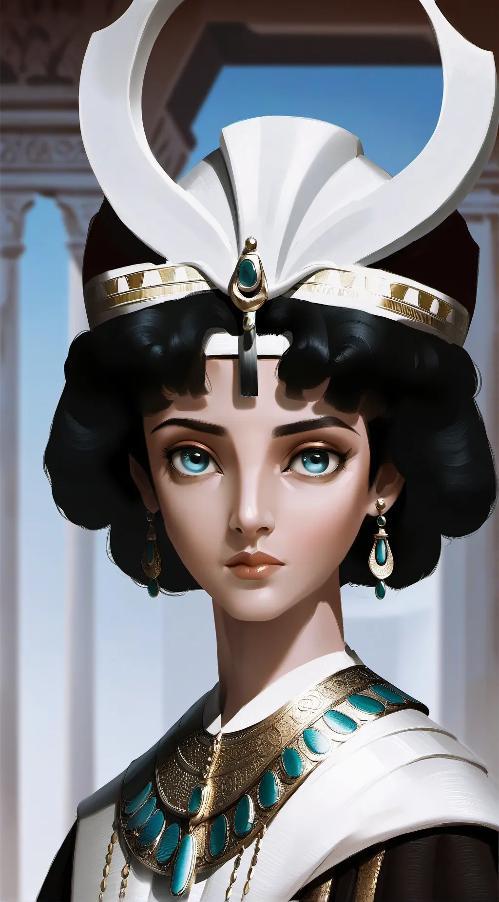 ai character: miraculoupharaoh background